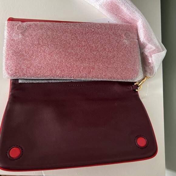 Tory Burch Red Clutch - Picture 4 of 6